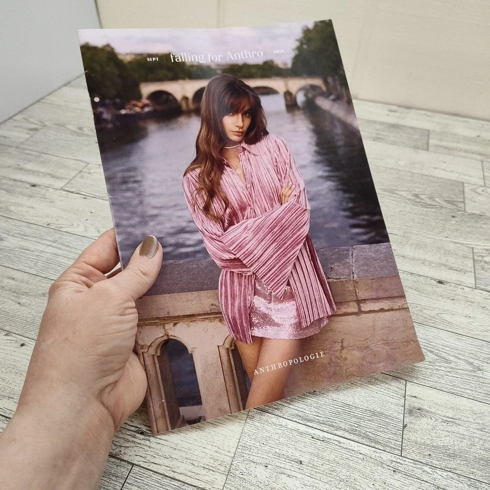 Anthropologie 2023 September Falling for‎ Anthro Catalog Lookbook Back Issue
